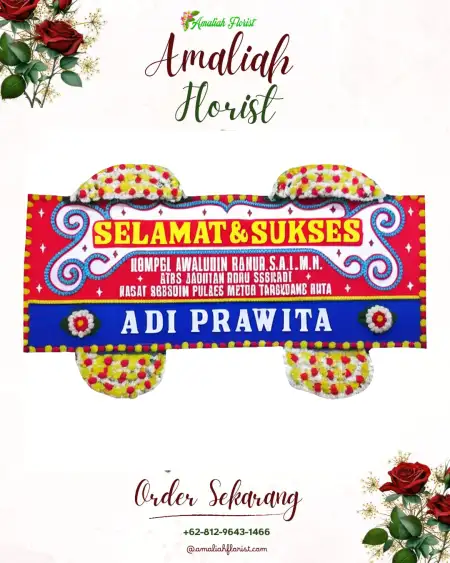 Papan Bunga Ucapan Selamat Nirunmas